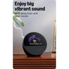 Echo Spot de Amazon: ideal para mesitas de noche, oficinas y cocinas, despertador inteligente con Alexa, color negro