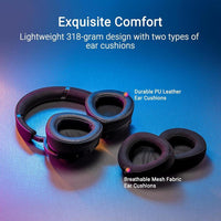 ASUS ROG Delta II Wireless Gaming Headset Mic Tri-Mode Connectivity for PC PS5 PS4 Xbox Switch Mobile