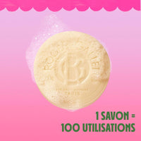 Roger & Gallet Jabón Perfumado, limpieza suave con fragancia cítrica y aromática, 99% ingredientes naturales, paquete de 3