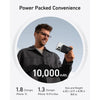 Anker MagGo Power Bank, cargador portátil Qi2 certificado, 15W ultra rápido, compatible con MagSafe, batería 10,000mAh, pantalla inteligente