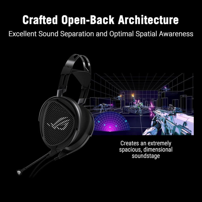 ASUS ROG Kithara Auriculares Gaming Audiófilos con Micrófono y Controladores Magnéticos