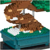 nanoblock - Bonsai Matsu Deluxe Edition World Famous, Advanced Hobby Series Kit de construcción, verde (NB039)