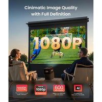 Proyector TCL A1s con 4K, Google TV, Netflix licenciado, WiFi, Bluetooth, Dolby Audio, para cine en casa portátil