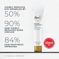 Roc Retinol Crema De Ojos Para Ojeras, Hinchazón Y Arrugas, 7.5g