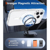 Funda magnética transparente FNTCASE para iPhone 17 Pro Max, resistente a caídas y no se amarillea, con pantalla protectora