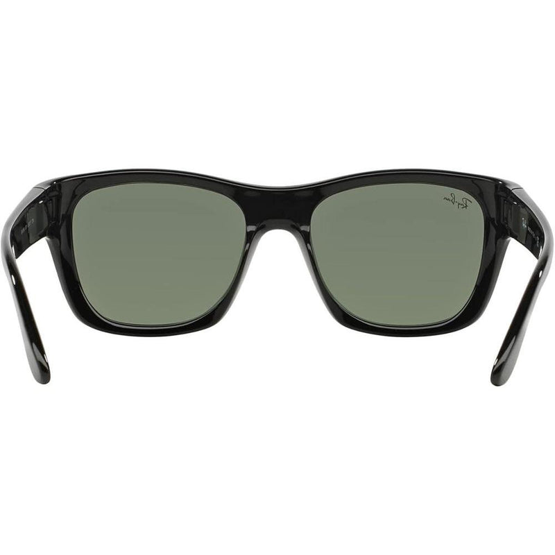 Ray-Ban Gafas de sol unisex con montura Habana ligera y lentes degradados marrones ideales para rostros ovalados