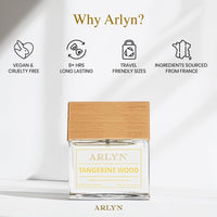 Perfume Arlyn Para Hombres Mandarina Y Madera Vegano 50Ml