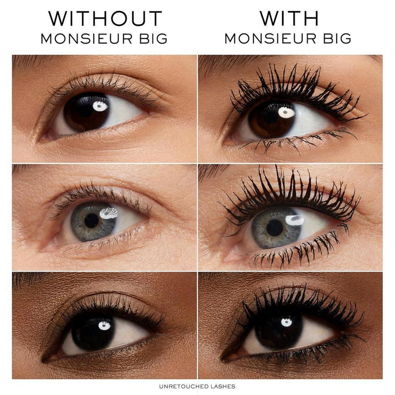Máscara De Pestañas Lancôme Monsieur Big Voluminizadora Negro 24h Efecto Pestañas Postizas