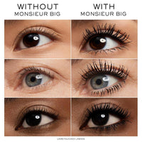 Máscara De Pestañas Lancôme Monsieur Big Voluminizadora Negro 24h Efecto Pestañas Postizas