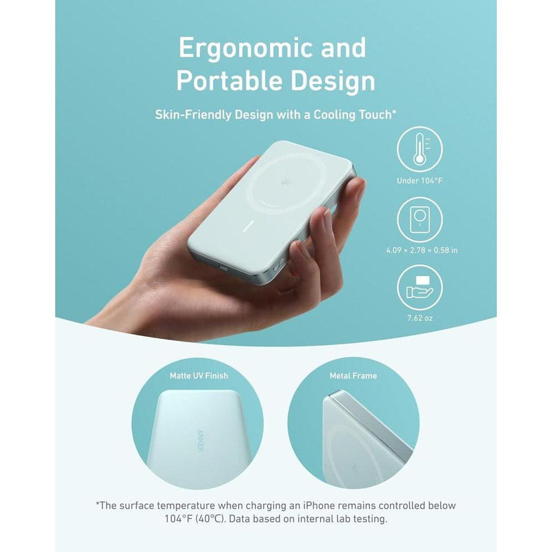 Power Bank MagGo De Anker Ultrafino 10000mAh Para iPhone