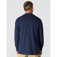 Camiseta de trabajo Carhartt de manga larga con bolsillo para hombre, ajuste holgado y resistente para actividades intensas