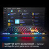 Teclado SteelSeries Apex Pro Gen 3 con interruptores OmniPoint 3.0 y retroiluminación RGB, ofrece rápida actuación ajustable y precisión