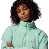Chaqueta Benton Springs con cremallera de Columbia para mujer, forro polar suave y bolsillos de seguridad