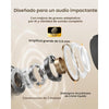 Baseus Bowie MC1 - Auriculares Abiertos Con Clip Y Cancelación De Ruido, Comodidad Adaptable, Sonido Impactante, Negro