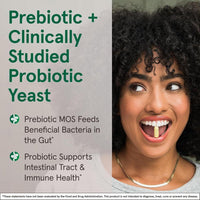 Suplemento de Saccharomyces Boulardii + MOS, probióticos para la salud digestiva y tracto intestinal, 90 cápsulas