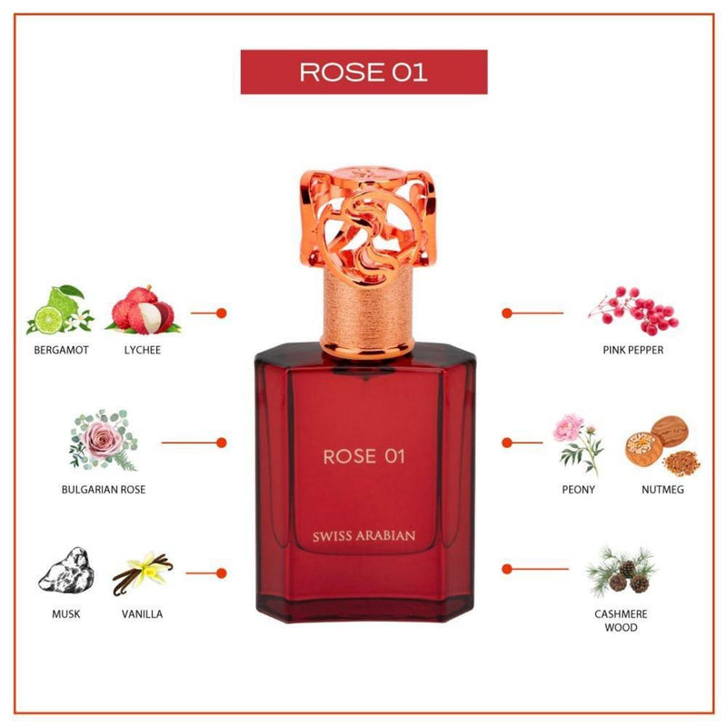 SWISS ARABIAN Rose 01 Eau de Parfum Unisex