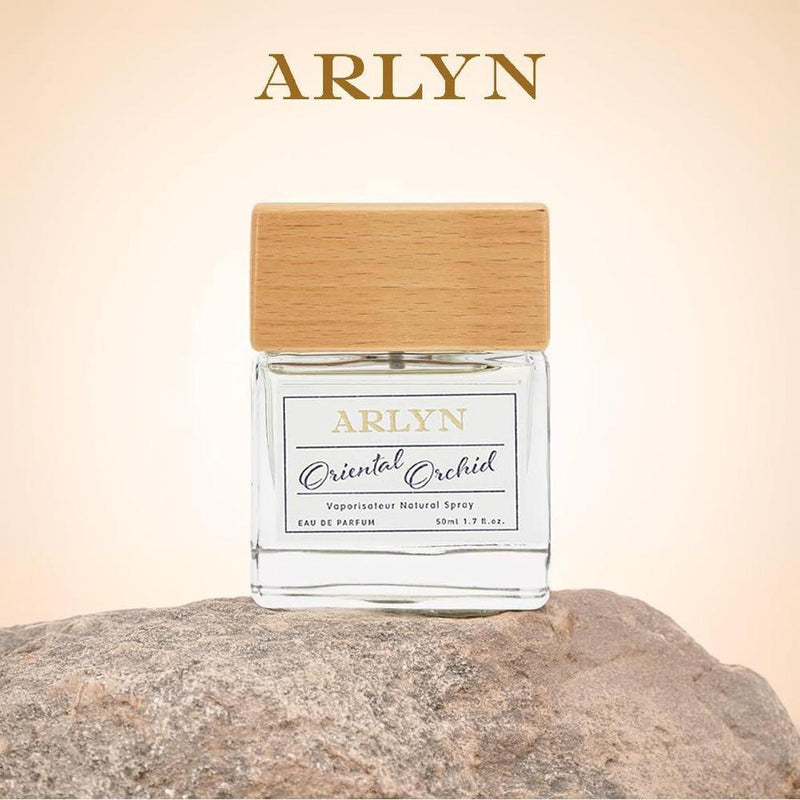 ARLYN Oriental Orchid Eau De Parfum para mujer, fragancia floral exótica con trufa y gardenia, larga duración, cruelty-free