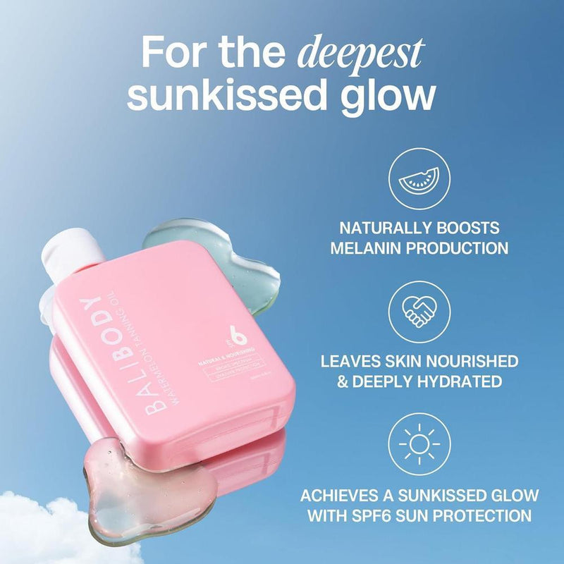 Watermelon Aceite Bronceador SPF 6, 100ml