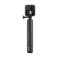 GoPro Max Grip + Trípode para cámaras GoPro, soporte oficial, agarre de cámara, poste de extensión, trípode rápido