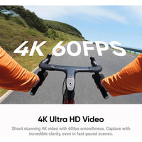Cámara Insta360 GO Ultra 4K para Vlogging, Manos Libres, Sensor 1/1.28", Peso Ligero, con Batería de 200 Min, Magnética, Negra