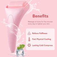 Rodillo De Hielo Para Rostro - Reduce Hinchazón y Arrugas