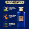 VOCO TYCOON, Perfume para hombres, Extrait de Parfum potente y concentrado, perfume de lujo fabricado en Francia