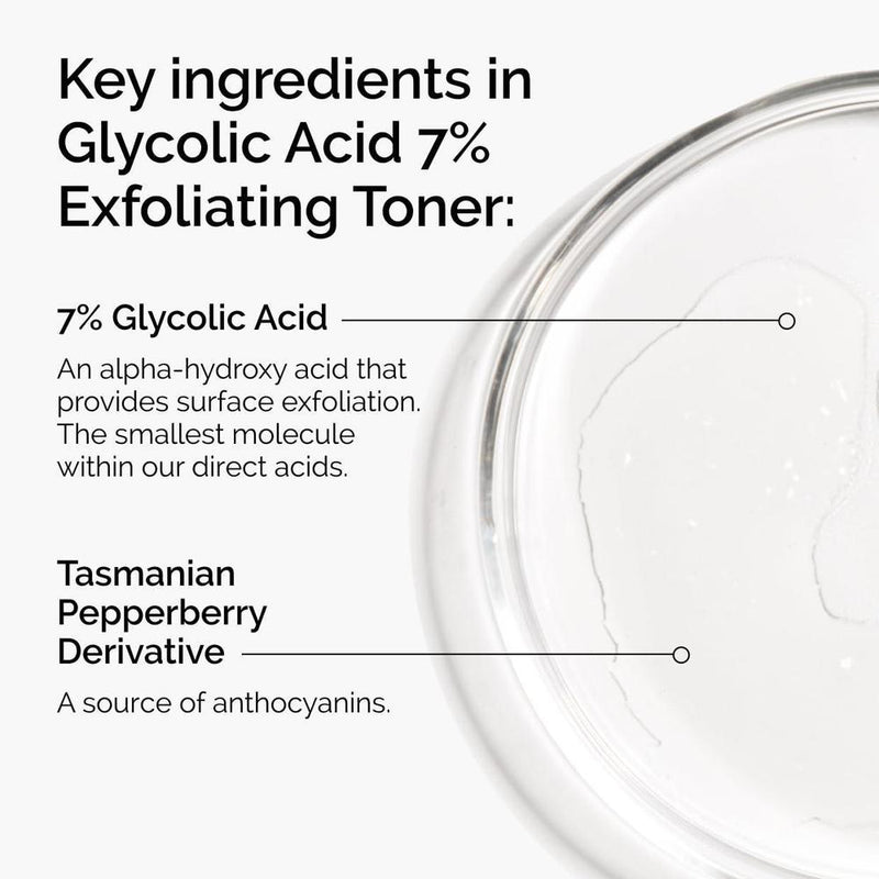 The Ordinary Tónico Exfoliante De Ácido Glicólico 7%, Mejora Luminosidad E Ilumina La Piel