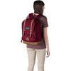 JanSport Cortlandt - Mochila Para Laptop De 15 Pulgadas, 25 Litros, Hecha De Cuero Vegano