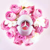 Perfume para mujer Mercedes-Benz con delicadas notas de vainilla, flores orientales, almizcle, larga duración, viaje
