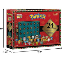 Calendario de Adviento Funko Pop! Pokémon: 24 Sorprendentes Figuras de Vinilo Coleccionables para Fiestas