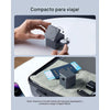 Anker Soporte cargador 3 en 1 con MagSafe para iPhone y Apple Watch, diseño plegable con carga rápida de 15W