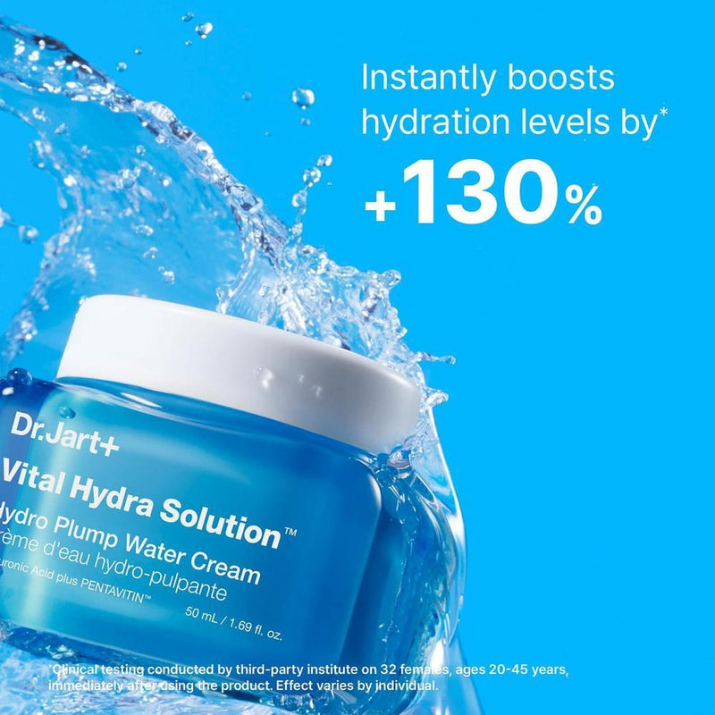 Dr.Jart+ Vital Hydra Water Cream Hidratante Facial Coreano Con Ácido Hialurónico Para Piel De Vidrio