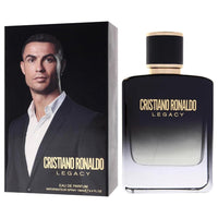 Legacy by Cristiano Ronaldo para Hombres, fragancia de larga duración con notas audaces y masculinas