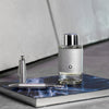 MONTBLANC Explorer Platinum Eau de Parfum para Hombre, Fragancia Amaderada y Ambarina, Notas de Violeta y Salvia