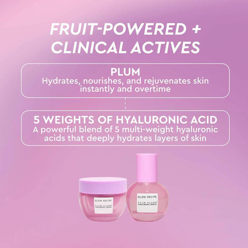 Plum Plump Set de Regalo de Cuidado de la Piel Hidratación Profunda