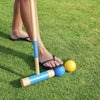 GoSports - Juego De Croquet Para Seis Jugadores Para Adultos Y Niños, Diseño Moderno De Madera, Deluxe (89 Cm) O Estándar (71 Cm)