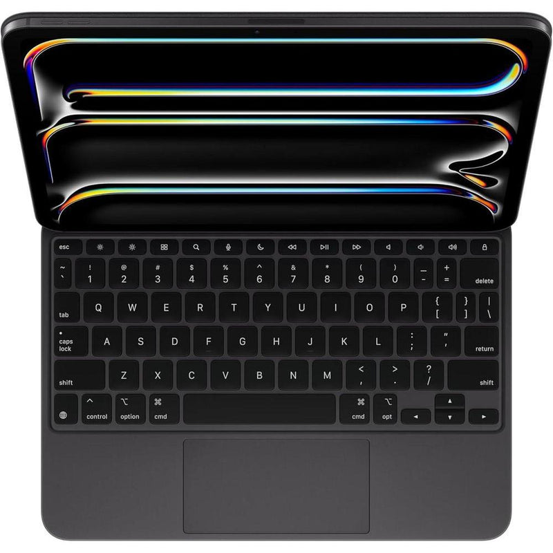 Apple Funda con teclado mágico para iPad Pro 11, experiencia de escritura, trackpad integrado, color negro
