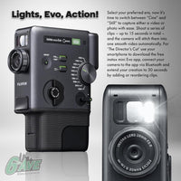 FUJIFILM Instax Mini Evo Cinema Cámara de impresión instantánea con conectividad bluetooth y efectos creativos