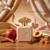 Ard al Zaafaran Shams Al Emarat Khususi Glaze & Glow Perfume árabe de larga duración para mujer, floral y afrutado