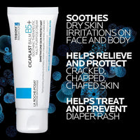La Roche-Posay Bálsamo Cicaplast B5 Crema Multiusos para Piel Seca e Irritada, Apta para Bebés, Sin Fragancia