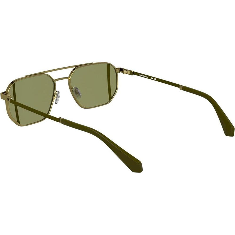 Gafas de sol rectangulares Calvin Klein Jeans CKJ25202S con marco metálico y detalles elegantes