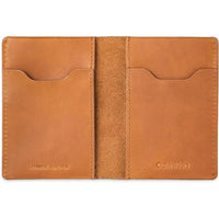 Billetera de cuero RFID para hombre de Calvin Klein, color bronceado, Duofold marrón, Talla única