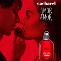 Cacharel Amor Amor Eau de Toilette para Mujeres, Fragancia Floral y Afrutada con Jazmín y Vainilla