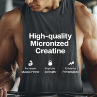 MuscleTech Platinum Monohidrato de Creatina en Polvo Micronizado para Recuperación y Masa Muscular, Sin Sabor, 80 Dosis