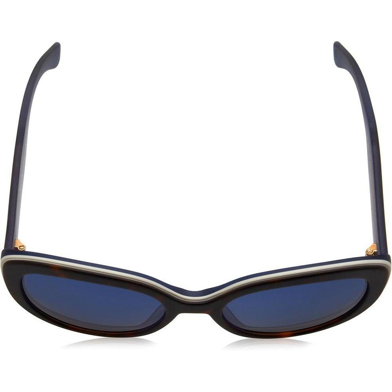 Tommy Hilfiger TH 1354/S K18UY con diseño de marco Havana mate y detalles en blanco, ideales para un look moderno y elegante