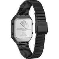 Reloj Citizen Star Wars Vintage Ana-Digi de acero inoxidable rectangular para hombre