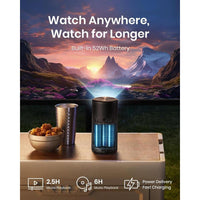 Proyector NEBULA Capsule 3 Láser, Mini TV Inteligente Wi-Fi Portátil con Google TV, Netflix, Dolby Digital y Batería