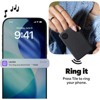Tile Slim Bundle - Buscador De Billeteras, Rastreador Bluetooth Y Localizador Compatible Con Ios Y Android, Paquete De 4 En Negro