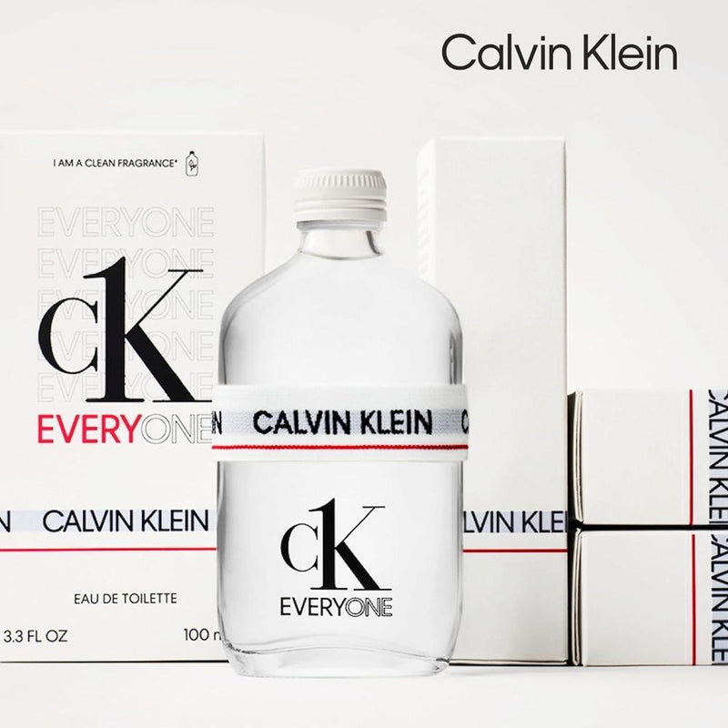 Calvin Klein CK Everyone Eau de Toilette Fragancia cítrica unisex con notas de naranja, jengibre, cedro y ámbar