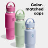 Hydro Flask, botella de viaje con tapa flexible, modelo Birch, compatible con portavasos, 32 oz, aislamiento al vacío